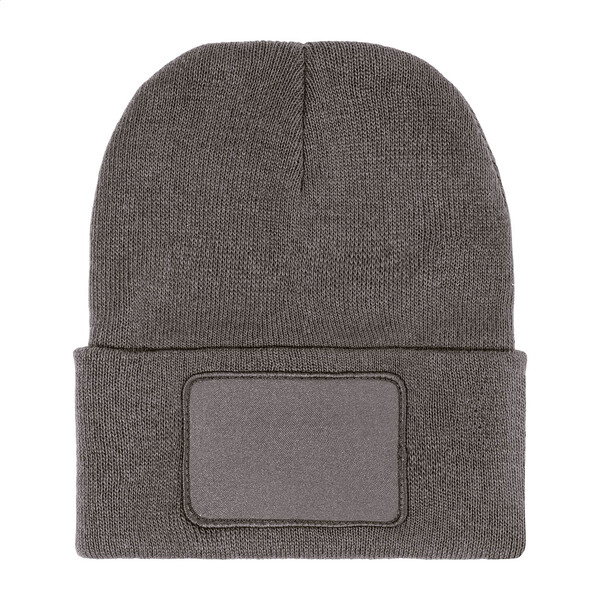 Rpet Winter Hat Patchie - Dark Grey