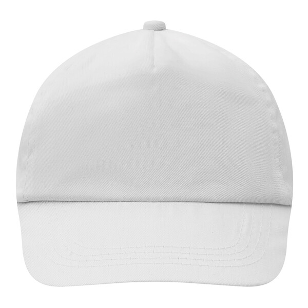 5-Panel Cap For Children Kiddy Wear - White