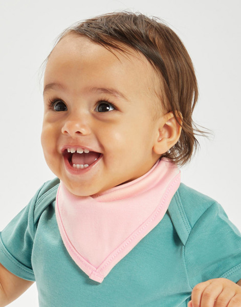 Bandana Bib - White / Red / ONE SIZE