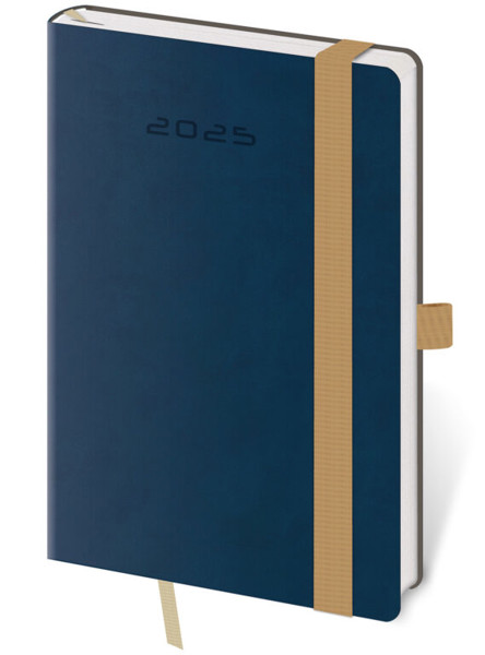 Týdenní diář Flexies 2027, 90x140 - tmavě šedá