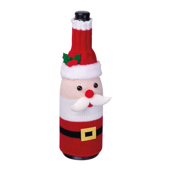 Xmas Wine Bottle Cover Antarctic