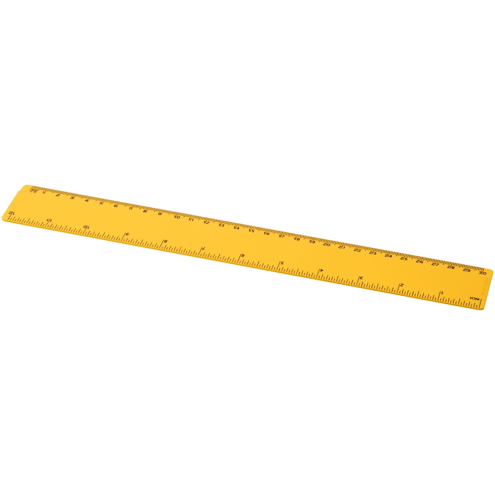 Plastové pravítko 30 cm Renzo - Žlutá