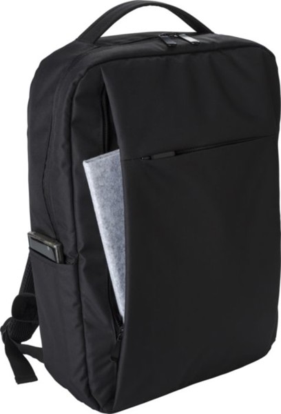 Mochila para portátil RPET (300D) Jesse