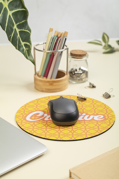Tapis souris RPET CreaFelt Cursor Round