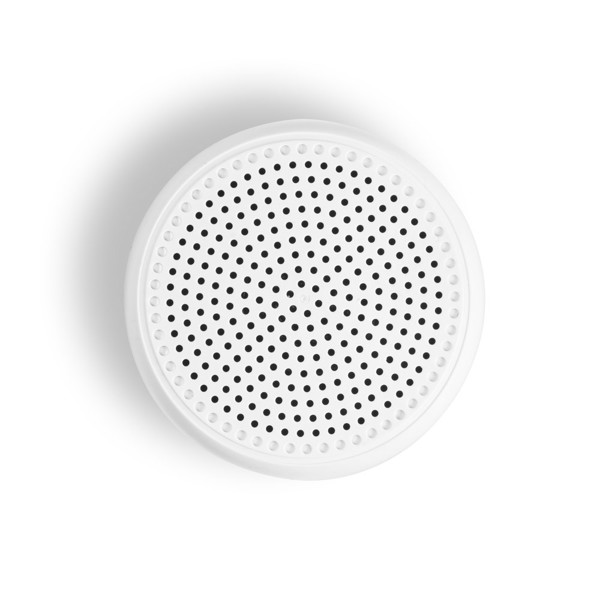 TURING. Enceinte portable en 26% rABS bande LED extérieure - Blanc