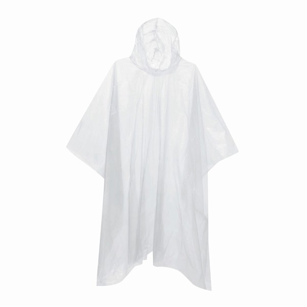 Poncho With Hood Autumn - Transparent