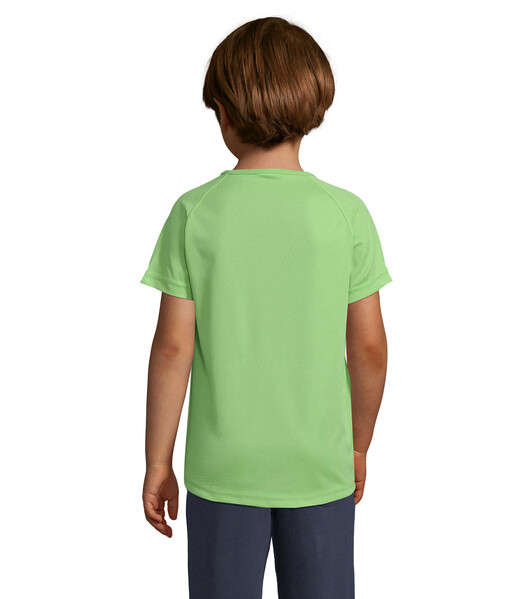 SPORTY T-SHIRT CRIANÇA 140g Sporty Kids - Apple GreenXXL