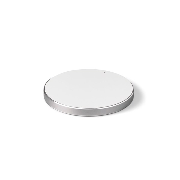 JOULE. Aluminium and ABS wireless charger - White