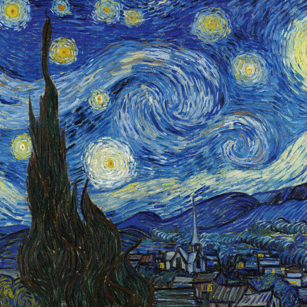 Notique Poznámkový Kalendář Vincent Van Gogh 2027, 30 x 30 cm - Východní