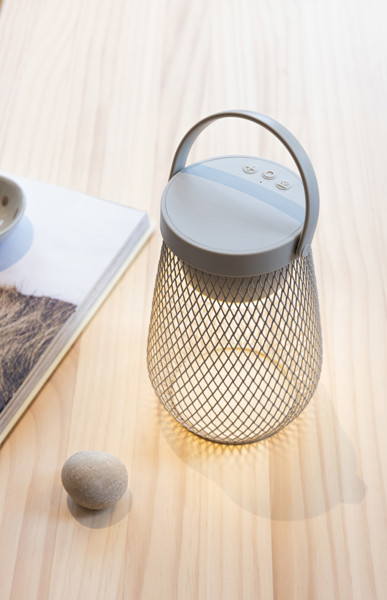 Aurora RCS recycled plastic USB re-chargeable table lamp