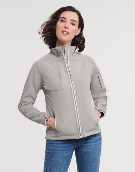 Ladies' Bionic Softshell Jacket - Stone / 4XL