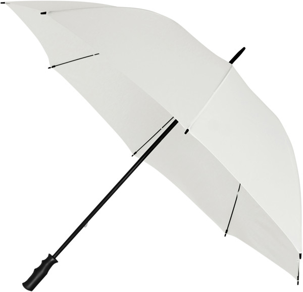FALCONETTI - Parapluie de golf - Manuel - Impermable au vent -  125 cm - Blanc
