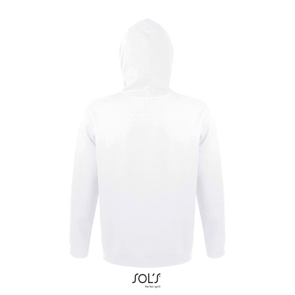 SNAKE Hood Sweater - White / M