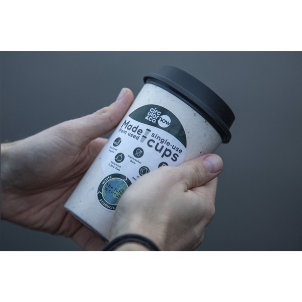 Circular&Co Recycled Now Cup 340 ml coffee cup - Black