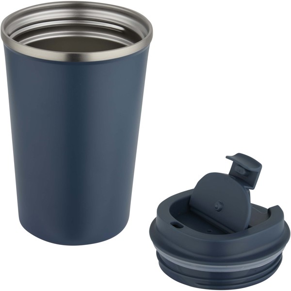 Gobelet en acier inoxydable Newport à double paroi de de 350 ml isolé sous vide - Bleu hale