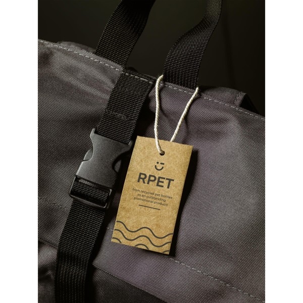 Nolan Recycled RPET backpack - Grey