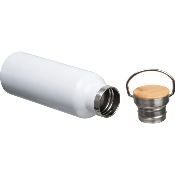 Sublimation vacuum flask made of stainless steel, 500ml MONIKA - White