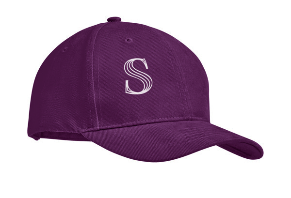 6 panel baseball cap 270 gr/m Tekapo - Burgundy