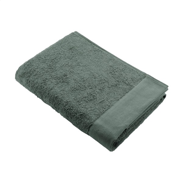 Walra Bath Towel Remade Cotton 70x140 serviette de bain - Vert Foncé