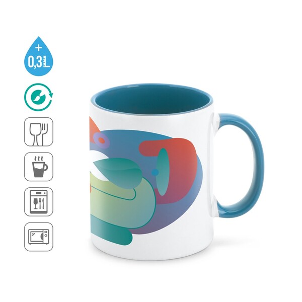 MOCHA. Keramička šalica 350 ml - Crna