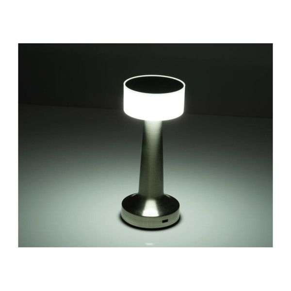 Stolná lampa Poznaň - Sivá