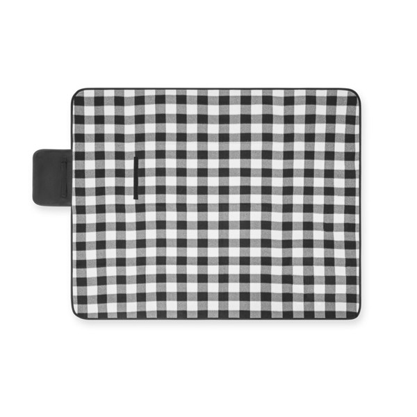 RILEY II. EPE-lined picnic blanket (180 g/m²) - Black