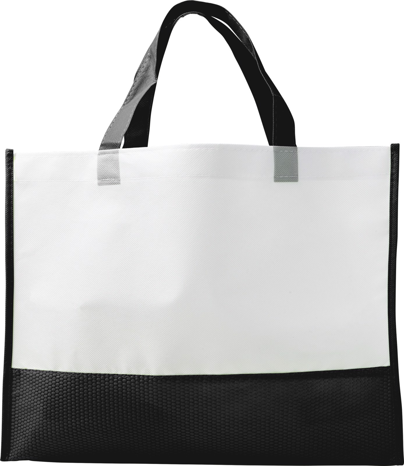 Nonwoven (80 gr/m²) shopping bag - Black