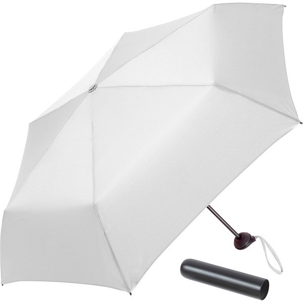 Mini pocket umbrella FARE-Tube® - White-White