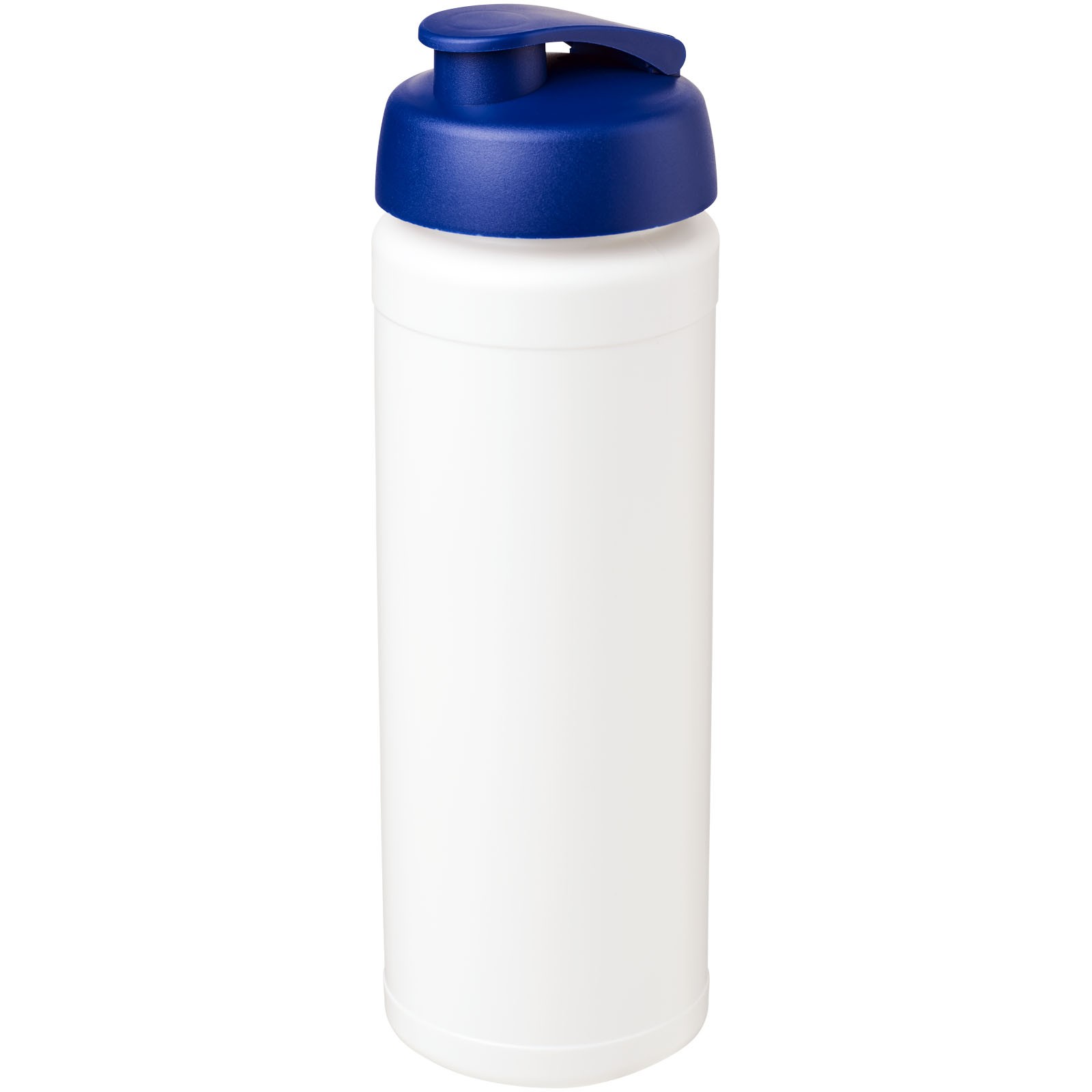 Baseline® Plus grip 750 ml flip lid sport bottle - White / Blue