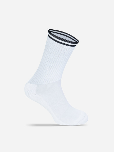 Tennis Socks Premium - White / Black / 42-46
