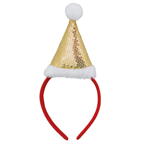 SANTA'S HAT HEADBAND "JOLLY"