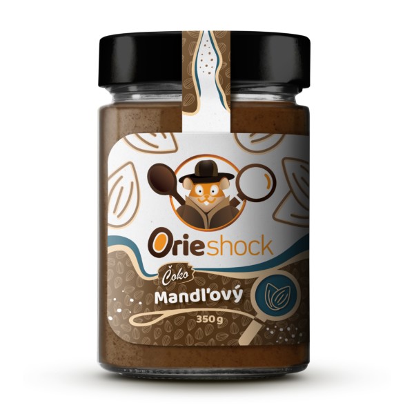 Orieshock Čoko Mandľový 350g krém