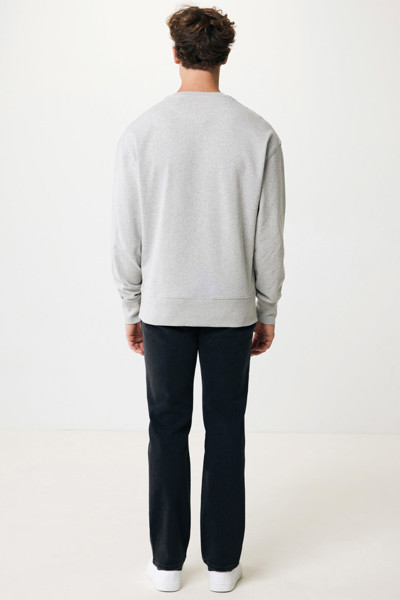 Mikina Iqoniq Kruger relaxed fit z recykl. bavlny - Heather Grey / XL
