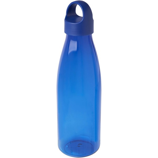 Bouteille d’eau Bergen de 800 ml en plastique recyclé - Bleu royal