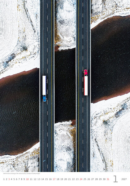 Kalendár World from Above