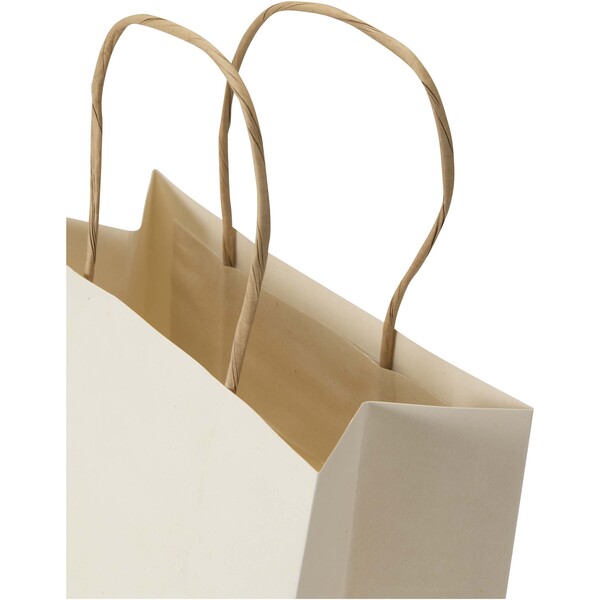 Agricultural 150 g/m2 waste paper bag with twisted handles - 18 x 9 x 23 cm