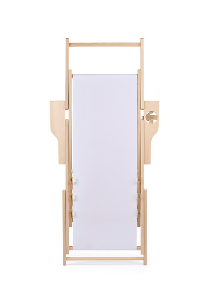 Liegestuhl mit Becherhalter und abnehmbarem Bezug (EN581 Certified) - Full Color