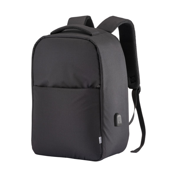 Zaino Porta Pc In Pet Riciclato - Nero