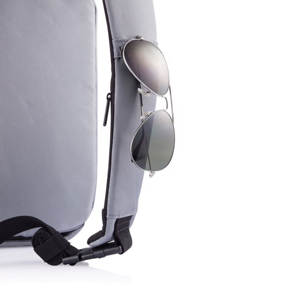Xd Design Bobby sling,rPET,USB port - Grey / Blue