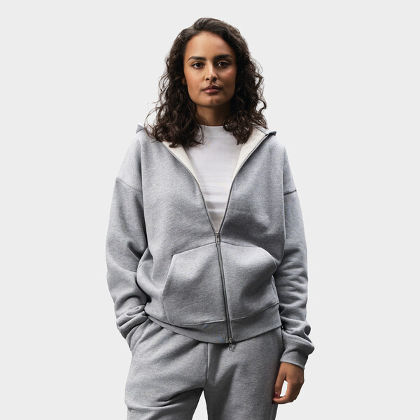 ELIOTT FULLZIP HOODIE Legacy Lsl - Grigio Melange 2S