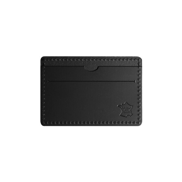 Porte-cartes cuir régénéré TINTIN - black