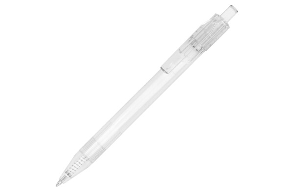 Stylo en R-PET - Transparent / Blanc