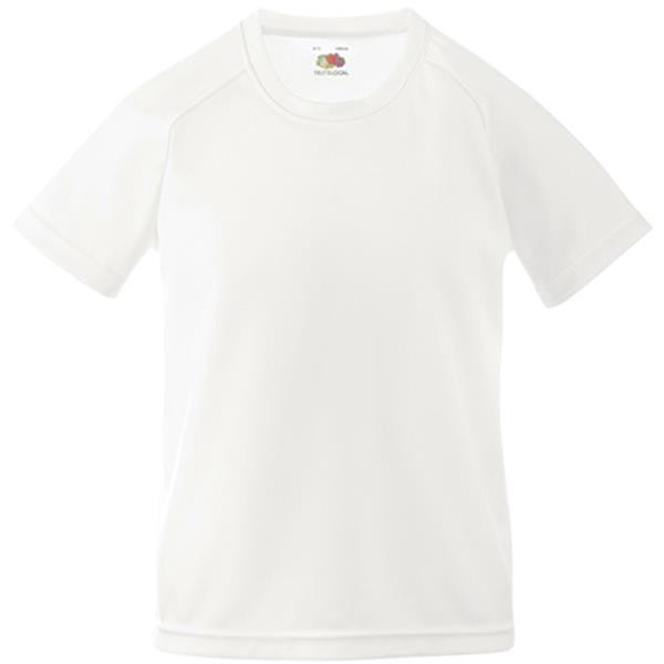 T-Shirt Performance T Kids 140G - 100% Poliéster - Azul Turquesa / 5_6