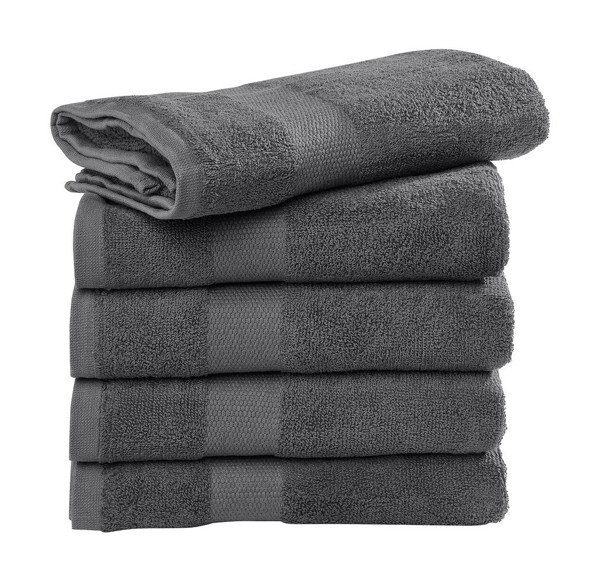 Tiber Hand Towel 50X100cm - Steel Grey / ONE SIZE
