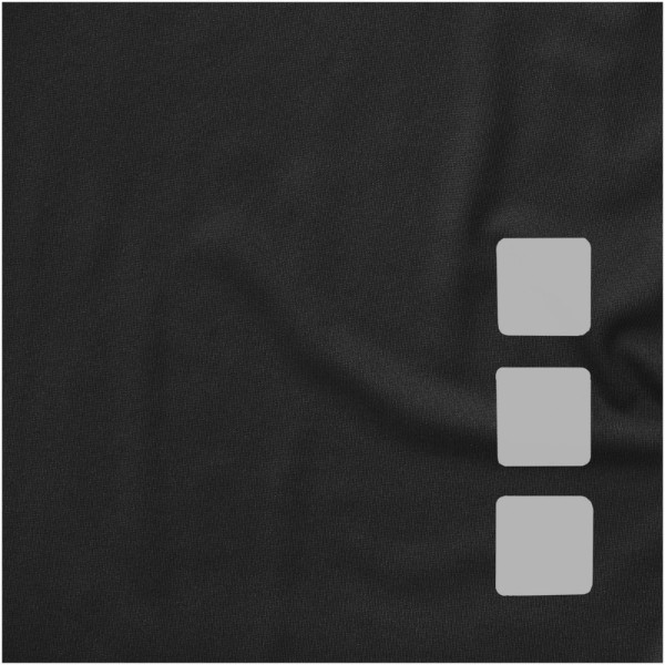Damski T-shirt Kingston z krótkim rękawem z dzianiny Cool Fit odprowadzającej wilgoć - Czarny / XS