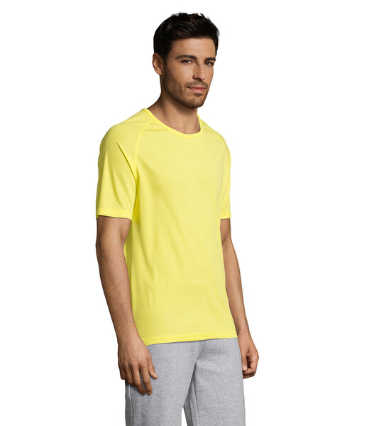 SPORTY T-shirt homem - LimãoXXS
