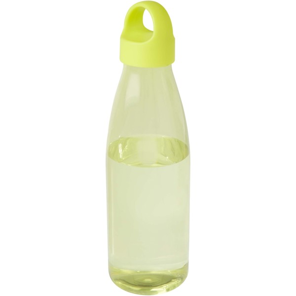 Borraccia in plastica riciclata da 800 ml  Bergen - Lime