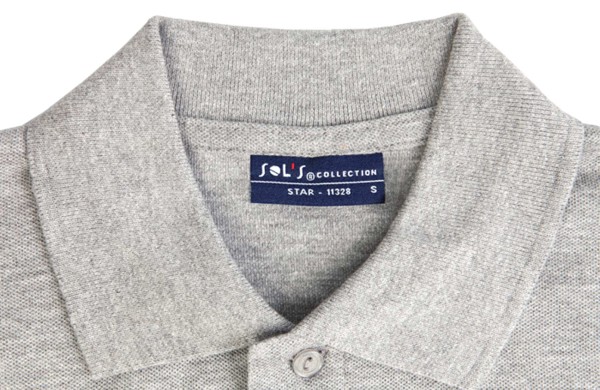 Sol's Star - Muška polo majica - Bijela / 2XL