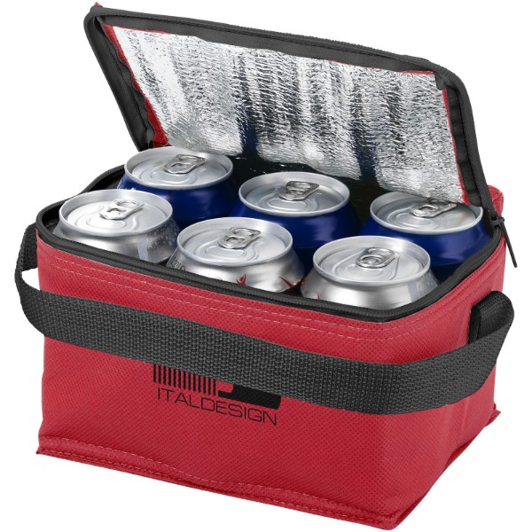 Sac isotherme 6 canettes Spectrum 4L - Rouge
