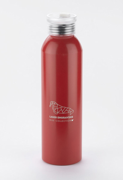 Aluminum bottle ALLUMI 650 ml - red